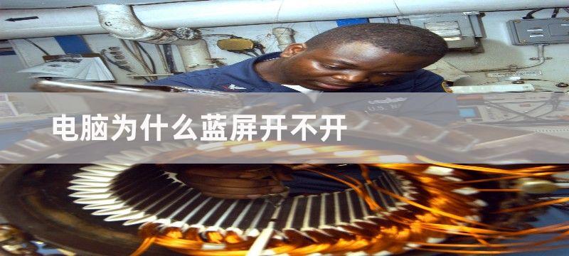 电脑为什么蓝屏开不了机