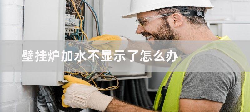 壁挂炉加水不显示了怎么办